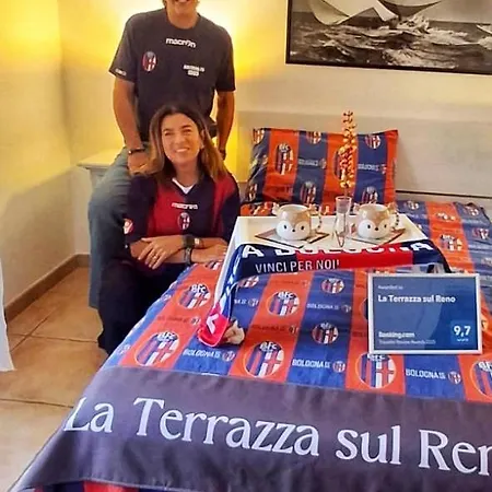 La Terrazza Sul Reno - In Pieno Centro-due Passi Da Chiara - Comodo Unipol Arena Alojamento de Acomodação e Pequeno-almoço Casalecchio Di Reno